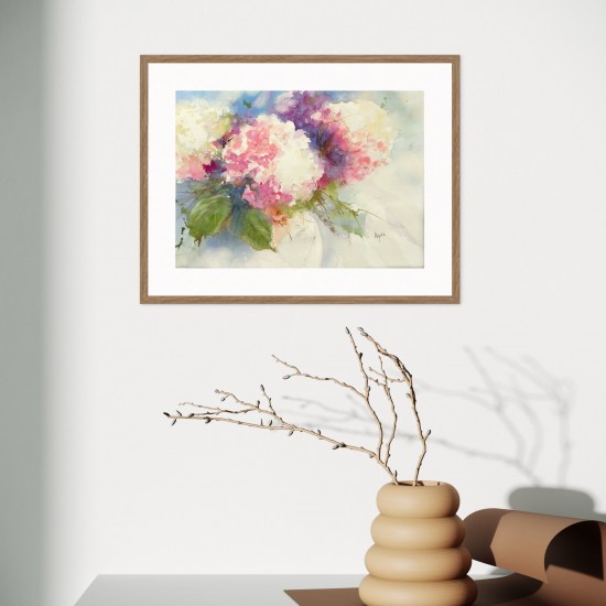 Akvarelės paveikslas 